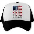 American Flag BBQ 4th July BBQ Dad Joke Grilling Trucker Cap, trending gift