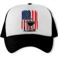 American Flag BBQ 4th July BBQ Dad Joke Grilling Dad Trucker Cap, trending gift
