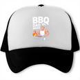 BBQ DAD Mode Fathers Day Comfort Colors Crop Top Trucker Cap, trending gift