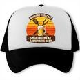 Weekend Forecast Smoking Meat Drinking Beer BBQ Dad Premium Tri-Blend Trucker Cap, trending gift