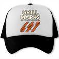 Grill Marks Are My Love Language BBQ Dad Retro Quote Trucker Cap, trending gift