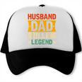 Husband Dad Grilling Legend Perfect For BBQ Dad Enthusiasts Trucker Cap, trending gift