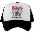 Men BBQ Dad Joke Dinner Will Be Ready In 18 Hour Grill Trucker Cap, trending gift