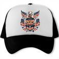 Patriotic BBQ Dad American Flag 4th Of July Barbecue Trucker Cap, trending gift