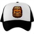 Women's Dad’s Bar & Grill – Cold Beer Good Food BBQ Dad Humor Trucker Cap, trending gift