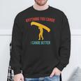 Anything You Canoe I Canoe Better Vintage Quote Sleeveless Sweatshirt Gifts for Old Men Anything You Canoe I Canoe Better Vintage Quote Sleeveless Sweatshirt Gifts for Old Men