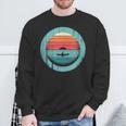 Canoe Sunset Sweatshirt Gifts for Old Men