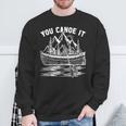 Canoeing Canoe Sweatshirt Gifts for Old Men