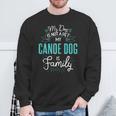 Cute Canoe Dog Shirt Family Dog For Women Men Sleeveless Sweatshirt Gifts for Old Men