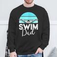 Dad Father School Swimming Meet Swimmer Swimmer Sweatshirt Gifts for Old Men