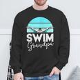Grandpa Papa Swimming Meet Swimmer Swim Team Shirt Sweatshirt Gifts for Old Men Grandpa Papa Swimming Meet Swimmer Swim Team Shirt Sweatshirt Gifts for Old Men