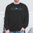 Kayaking Heartbeat Shirt Cool Canoe Boating Kayaks Sweatshirt Gifts for Old Men