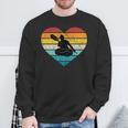I Love Canoeing Water Sports Canoe Tour Paddling Canadian Sweatshirt Gifts for Old Men