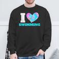 I Love Swimming Swimmer Swim Sweatshirt Gifts for Old Men I Love Swimming Swimmer Swim Sweatshirt Gifts for Old Men