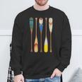 Paddle Canoe Sweatshirt Gifts for Old Men