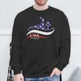 Patriotic American Flag Floating USA Swimming Team Sweatshirt Gifts for Old Men Patriotic American Flag Floating USA Swimming Team Sweatshirt Gifts for Old Men