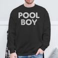 Pool Boy Saying Swim Cool Swimmer Swimming Pool Sweatshirt Gifts for Old Men Pool Boy Saying Swim Cool Swimmer Swimming Pool Sweatshirt Gifts for Old Men