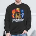 Portaging Canoe Wilderness Adventure Scenic Graphic Sweatshirt Gifts for Old Men