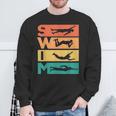 Retro Vintage Swimming For Swimmers Sweatshirt Gifts for Old Men Retro Vintage Swimming For Swimmers Sweatshirt Gifts for Old Men