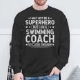 Superhero Swimming Coach Swimming Coach Humor Sweatshirt Gifts for Old Men Superhero Swimming Coach Swimming Coach Humor Sweatshirt Gifts for Old Men