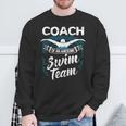 Swim Coach Professional Instructor Swimming Lesson Sport Sweatshirt Gifts for Old Men Swim Coach Professional Instructor Swimming Lesson Sport Sweatshirt Gifts for Old Men