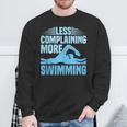 Swim Coach Swim Training Swimming Sport Sweatshirt Gifts for Old Men Swim Coach Swim Training Swimming Sport Sweatshirt Gifts for Old Men