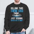 This Swim Dad Thing Swimming Dad Of A Swimmer Father Sweatshirt Gifts for Old Men