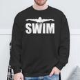 Swim Sports Swimming Water Athletic Swimmer Sweatshirt Gifts for Old Men Swim Sports Swimming Water Athletic Swimmer Sweatshirt Gifts for Old Men