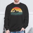 Swimming Art For Men Women Swim Coach Rescue Swimmer Sweatshirt Gifts for Old Men