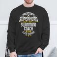 Swimming Coach TShirt Idea Superhero Swimming Shirt Sweatshirt Gifts for Old Men Swimming Coach TShirt Idea Superhero Swimming Shirt Sweatshirt Gifts for Old Men