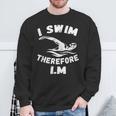 Swimming Competitive Freestyle Swim For Swimmer Sweatshirt Gifts for Old Men Swimming Competitive Freestyle Swim For Swimmer Sweatshirt Gifts for Old Men