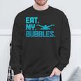 Swimming Eat My Bubbles Swimmer Swim Sweatshirt Gifts for Old Men Swimming Eat My Bubbles Swimmer Swim Sweatshirt Gifts for Old Men