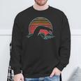 Swimming Retro Vintage 80s Style Swimmer Sweatshirt Gifts for Old Men Swimming Retro Vintage 80s Style Swimmer Sweatshirt Gifts for Old Men