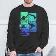 Swimming Swimmers Sweatshirt Gifts for Old Men