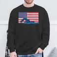 USA Flag Swimmer Swimming Sport Athlete Swim Swimming Sweatshirt Gifts for Old Men USA Flag Swimmer Swimming Sport Athlete Swim Swimming Sweatshirt Gifts for Old Men