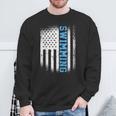 USA Flag Swimming Swim American Swimmer Sweatshirt Gifts for Old Men USA Flag Swimming Swim American Swimmer Sweatshirt Gifts for Old Men