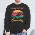 Water Rat Water Sports Hobby Swimming Club Swimming Sweatshirt Gifts for Old Men Water Rat Water Sports Hobby Swimming Club Swimming Sweatshirt Gifts for Old Men