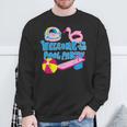 Welcome To The Pool Party Birthday Summer Family Swimming Sweatshirt Gifts for Old Men Welcome To The Pool Party Birthday Summer Family Swimming Sweatshirt Gifts for Old Men