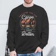 Women's Anything You Canoe I Canoe Better Kayak Canoeing Boat Lovers Sweatshirt Gifts for Old Men