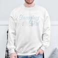 Canoeing Girl Raglan Baseball Tee Sweatshirt Gifts for Old Men