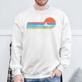 Canoes-Rowing Canoe-Rower Canoeing-Canoeist Vintage Canoes Raglan Baseball Tee Sweatshirt Gifts for Old Men