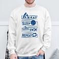 Eat Sleep Swimming Repeat Swimming Sweatshirt Gifts for Old Men Eat Sleep Swimming Repeat Swimming Sweatshirt Gifts for Old Men