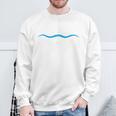 Freestyle Swimming Raglan Baseball Tee Sweatshirt Gifts for Old Men