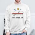 Monterey California Kayak Canoe Paddling Outdoor Sweatshirt Gifts for Old Men