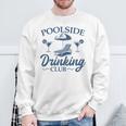 Pool Adult Poolside Drinking Club Summer Swimming Pool Party Sweatshirt Gifts for Old Men Pool Adult Poolside Drinking Club Summer Swimming Pool Party Sweatshirt Gifts for Old Men