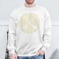 Retro Vintage Canoe Paddles Crossing Canoe & Kayaking Sweatshirt Gifts for Old Men
