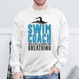Swim Coach Swimmer Coach Swimming Coach Sweatshirt Gifts for Old Men Swim Coach Swimmer Coach Swimming Coach Sweatshirt Gifts for Old Men