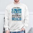 Swim Coach Swimming Coach Sweatshirt Gifts for Old Men Swim Coach Swimming Coach Sweatshirt Gifts for Old Men