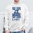 Swimmer Saying Swimming Motivation Professional Swimmer Sweatshirt Gifts for Old Men