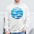 Swimming Freestyle Raglan Baseball Tee Sweatshirt Gifts for Old Men Swimming Freestyle Raglan Baseball Tee Sweatshirt Gifts for Old Men